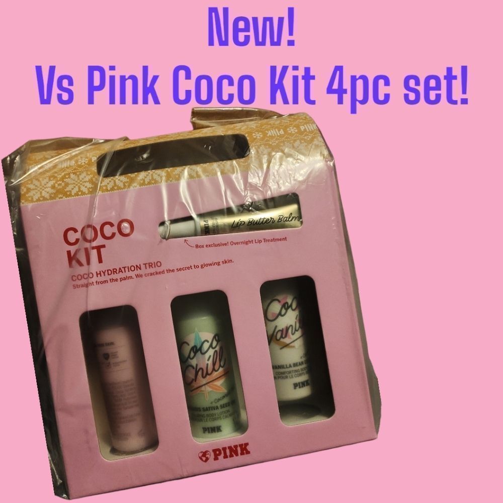 🆕️🆚️Pink Coco Kit 4pc Set! - Picture 4 of 4
